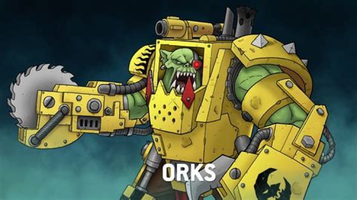 Do 40k Orks have to be green?