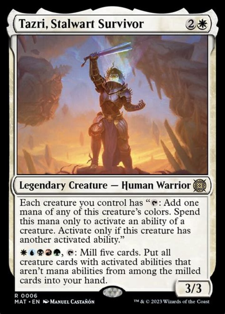 What does activate only as a sorcery mean?